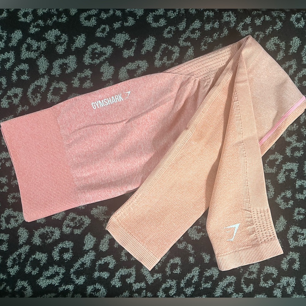 Gymshark Two-Tone Pink Leggings
